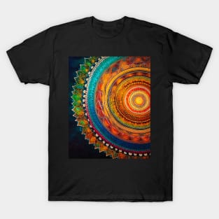 Soulful Meditations: Find Inner Alignment and Stillness with Mandala Artistry T-Shirt